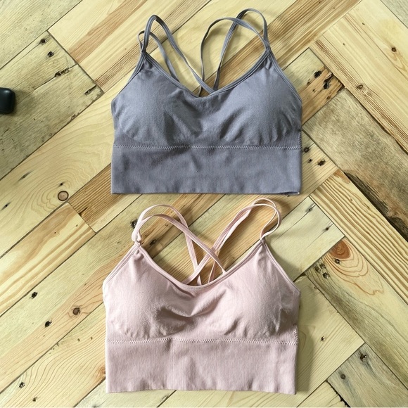 Sports Bra BUNDLE DEAL! Yoga Bras | Workout Tops | Breathable | Crisscross | S - Picture 4 of 5